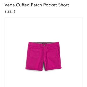 One 5 One Veda Cuffed Patch Pocket Short
